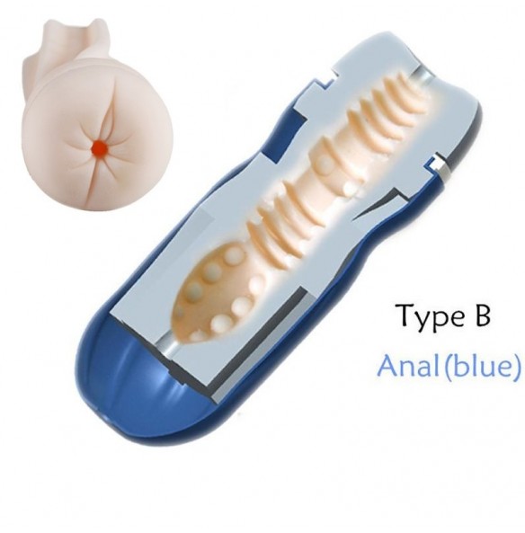 Masturbation Cup (Blue - Anal) Masturbation Cup (Blue - Anal)